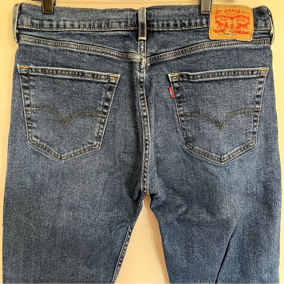 Men’s Levi’s 505 Medium Wash Jeans Size 34x30 Outdoors Utility - Picture 11 of 14